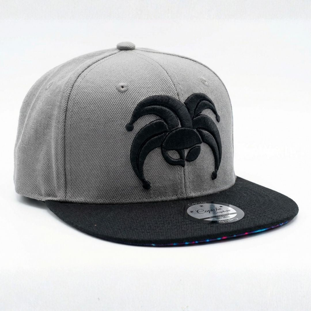 Clown Gang Snapback - Grey/Black