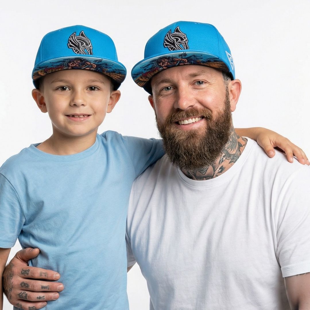 Njord Snapback Rozmiar dziecięcy – niebieski