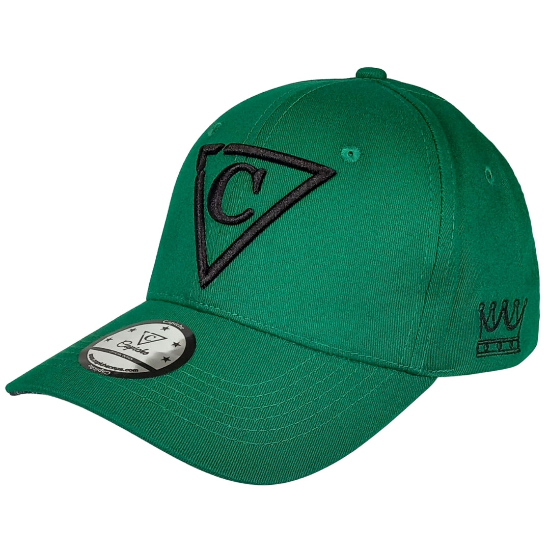 The Tiger Curved Baseball Cap - Green