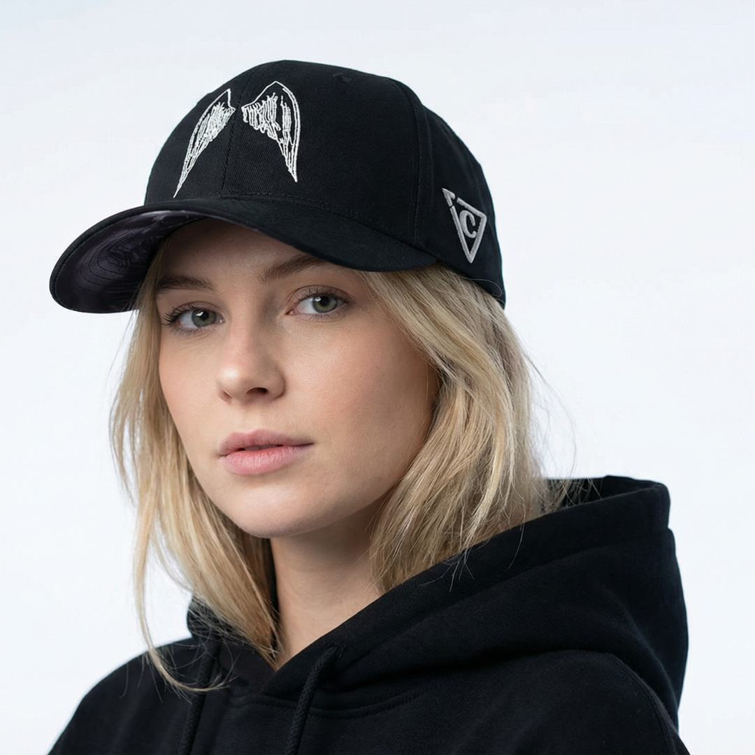 Casquette incurvée Grim - Noir