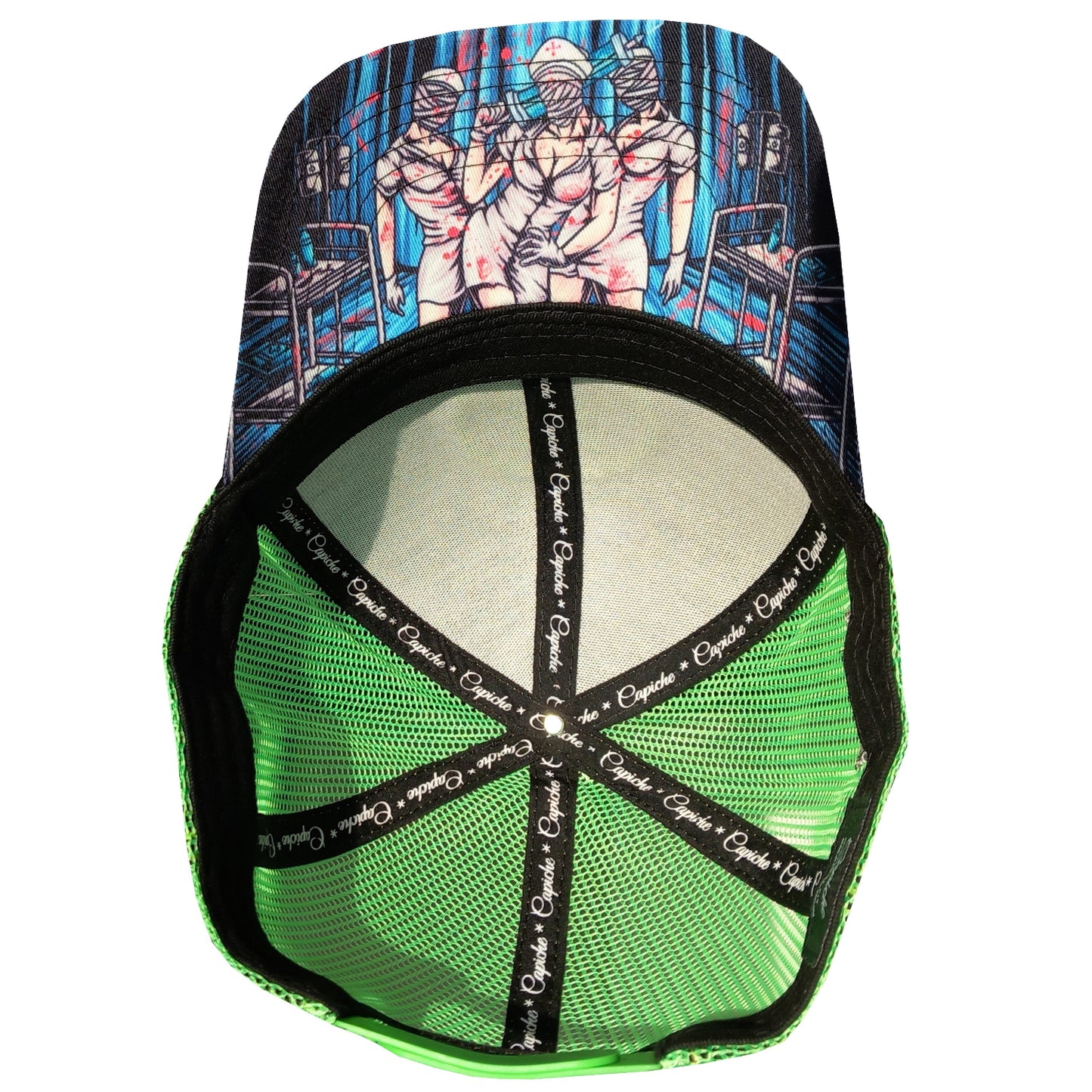 Cursed Nurse Trucker Cap - Black - Capiche Caps Best Sellers