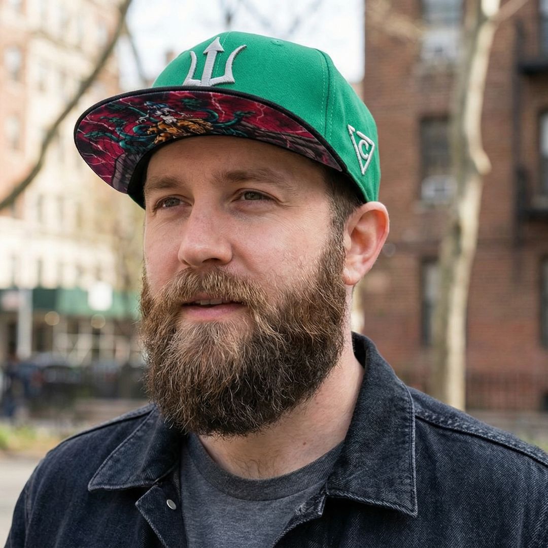 Cappellino Scylla Snapback - Verde/Nero