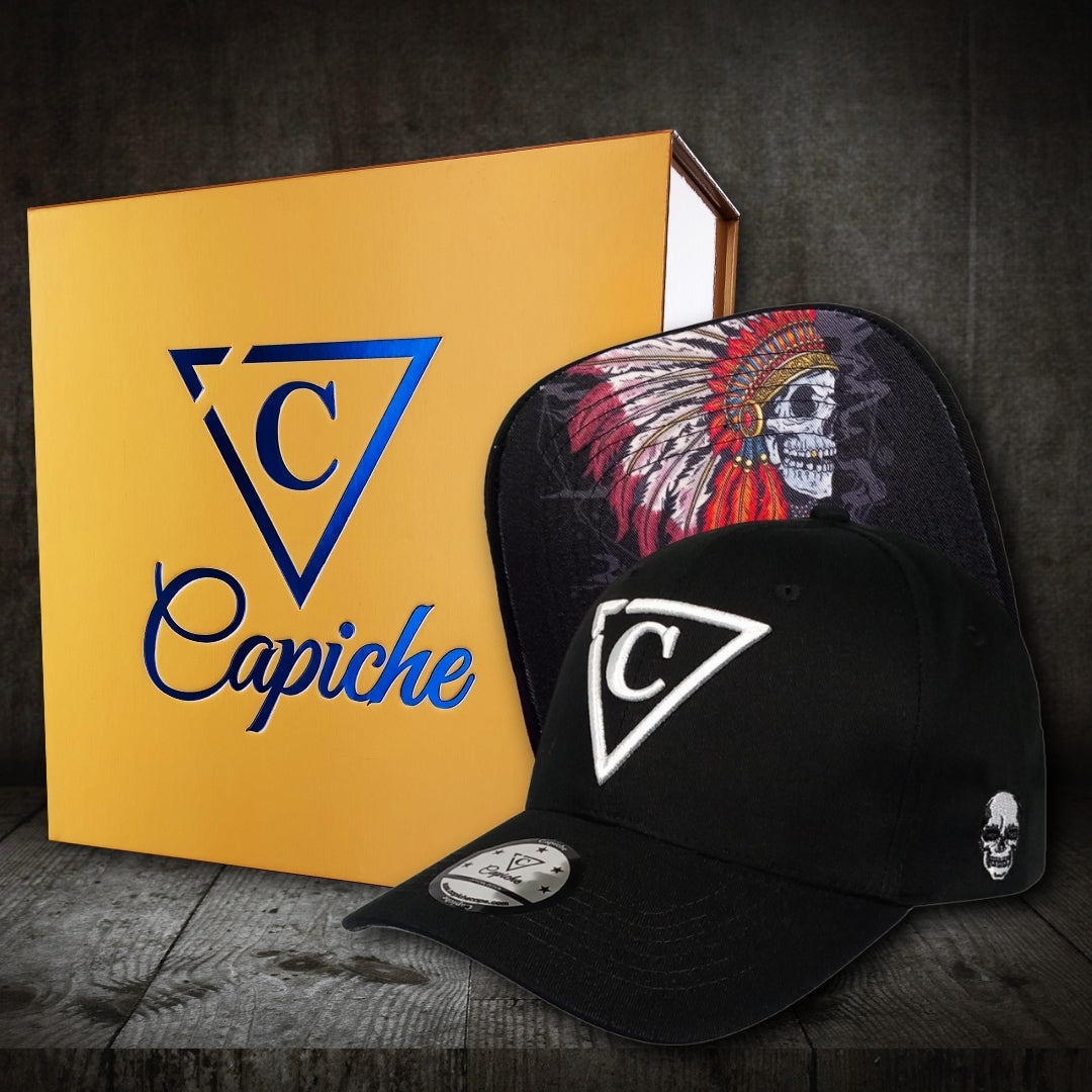 Cappellino da baseball Dead Chief Curved - Nero