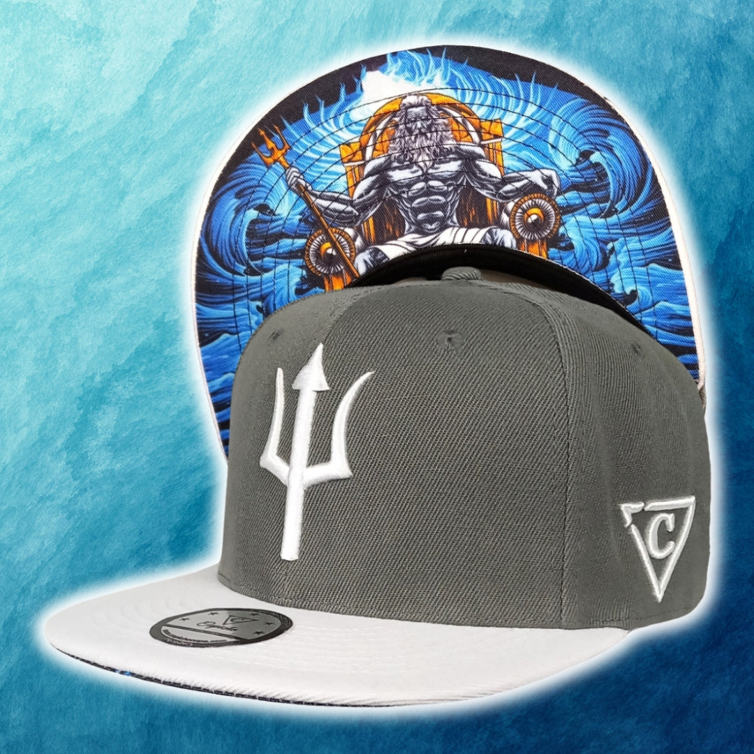 Cappellino Snapback Nereus - Grigio/Bianco