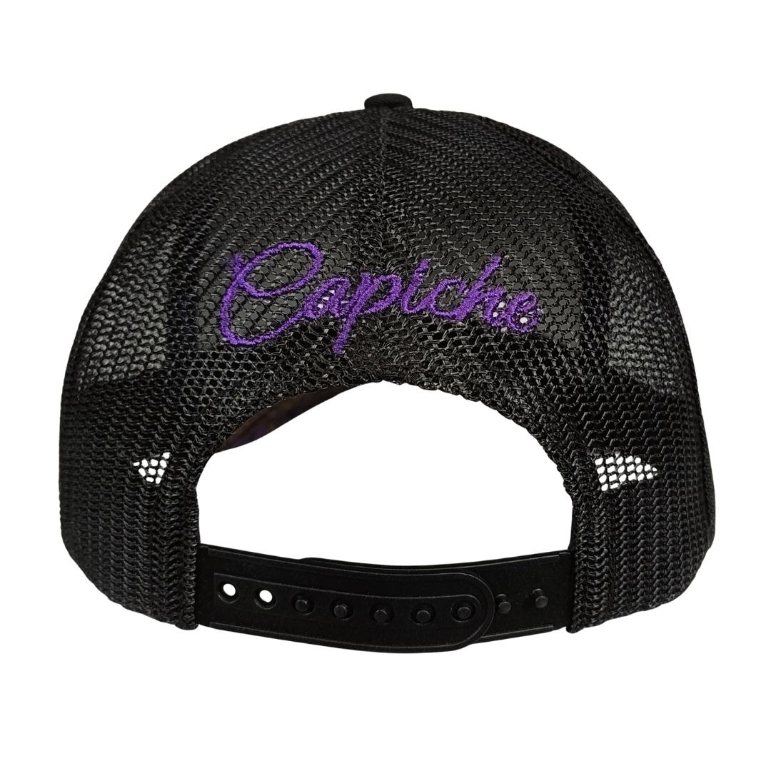 Hydra Trucker Cap - Black/Purple