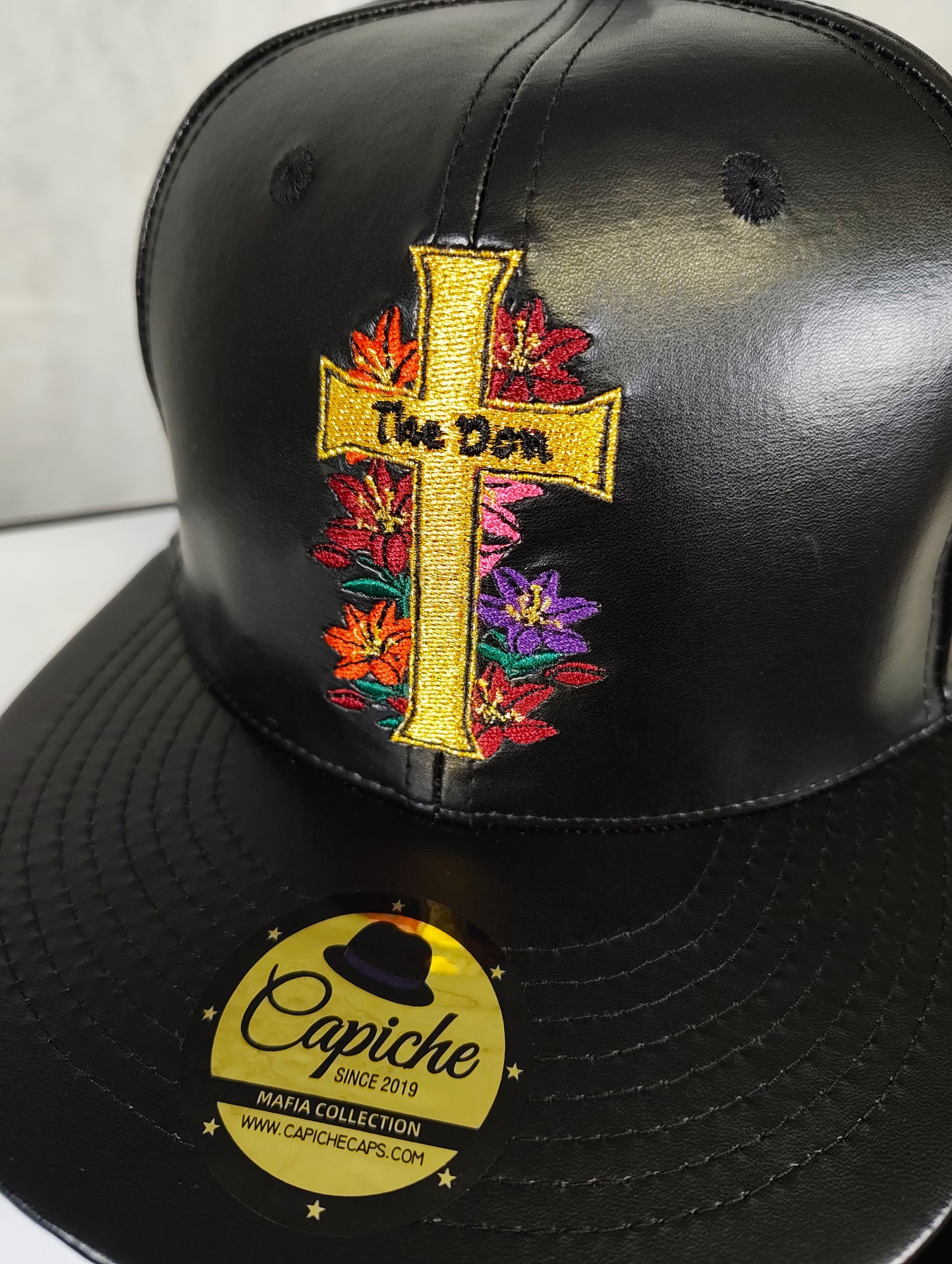 The Don is Gone Snapback n.º 4 - Cuero artificial negra