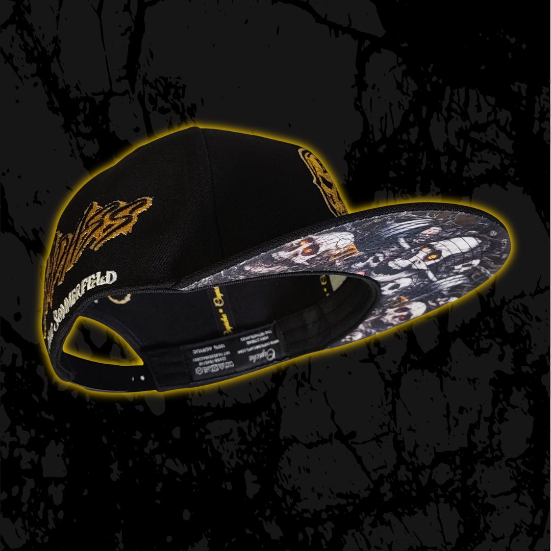 Czapka z daszkiem Mike Sommerfeld z limitowanej edycji – czarna/złota
