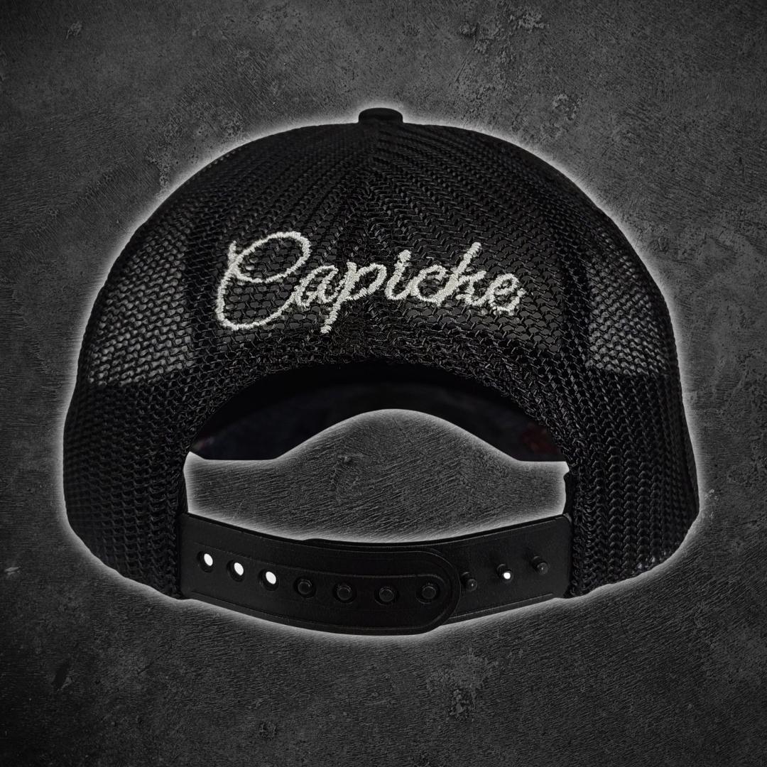 Wall Drawing Trucker Cap - Black