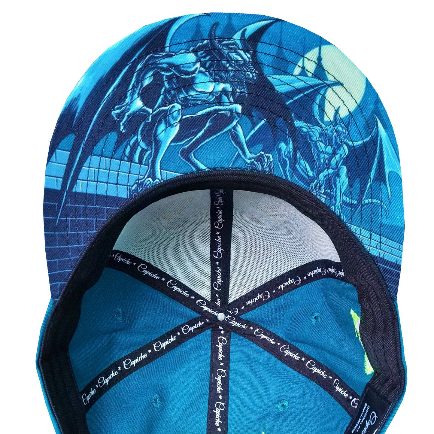 Gargoyle Snapback - Blue - Capiche Caps Snapback