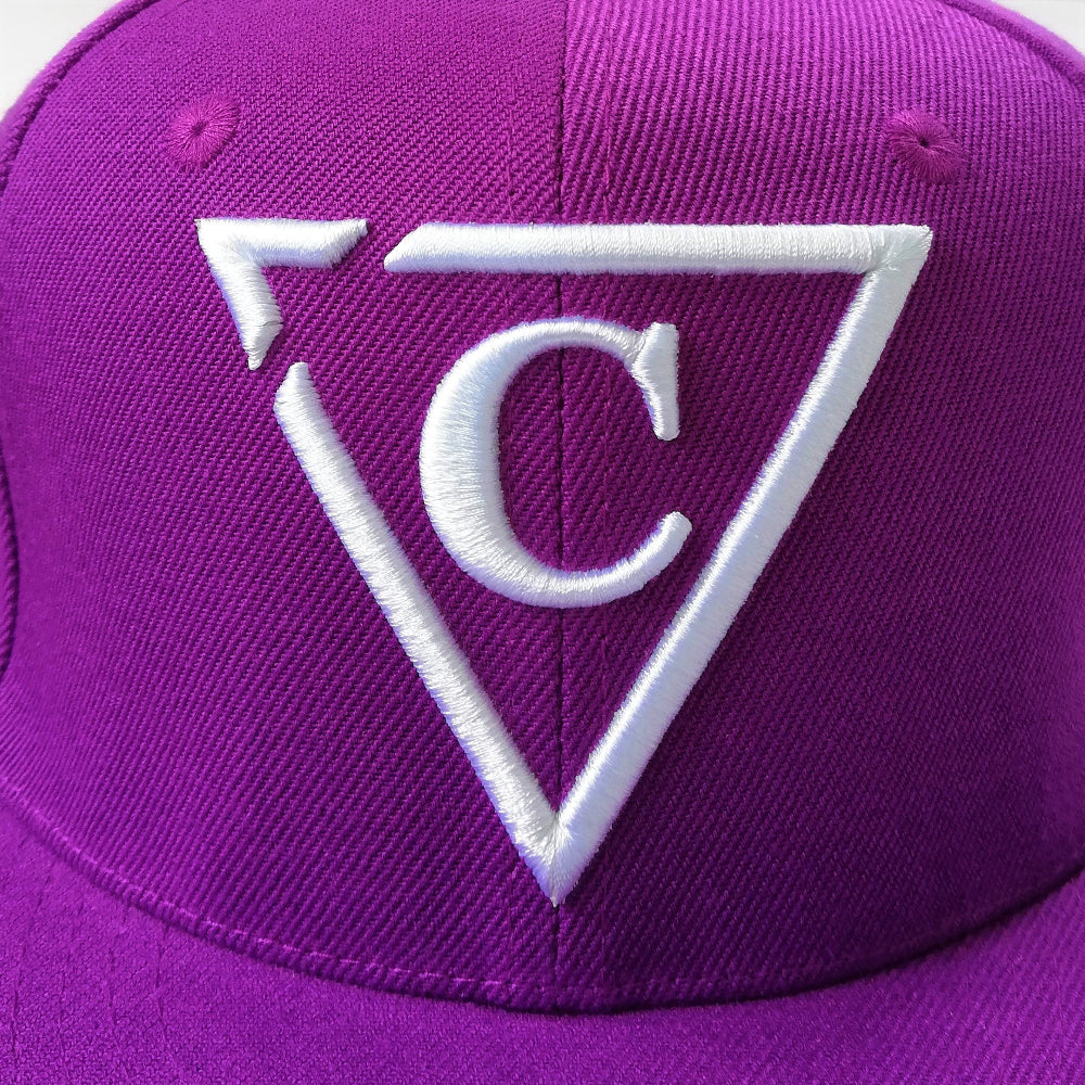 Colored Safari Snapback - Purple - Capiche Caps Snapback