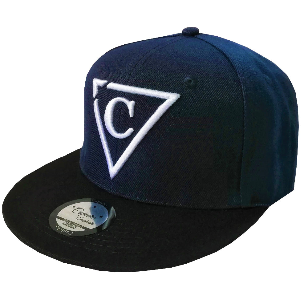 Crow Clan Snapback - Dark Blue/Black - Capiche Caps Special