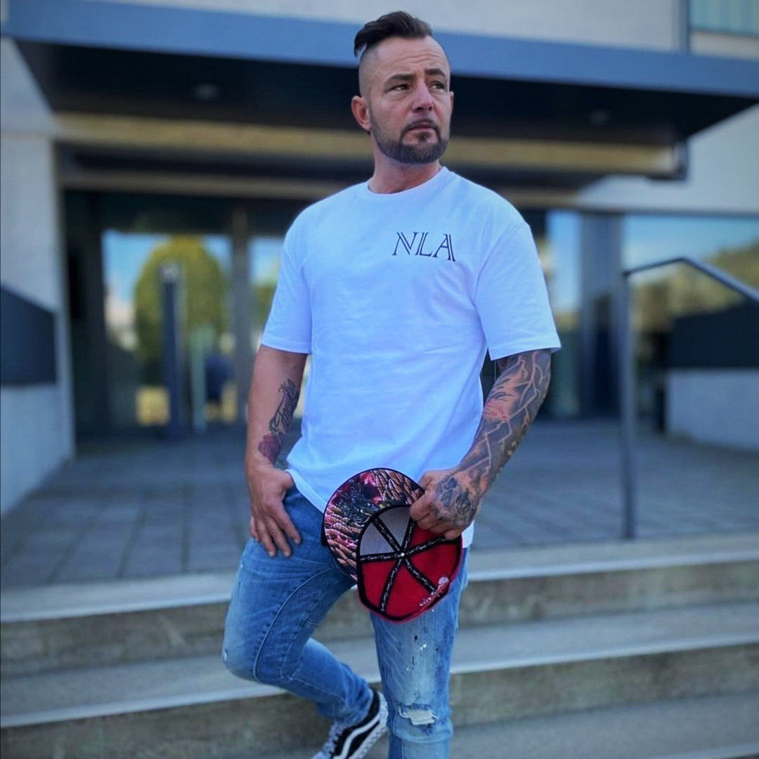 Winged Hussar Snapback - Red/Black - Capiche Caps Black