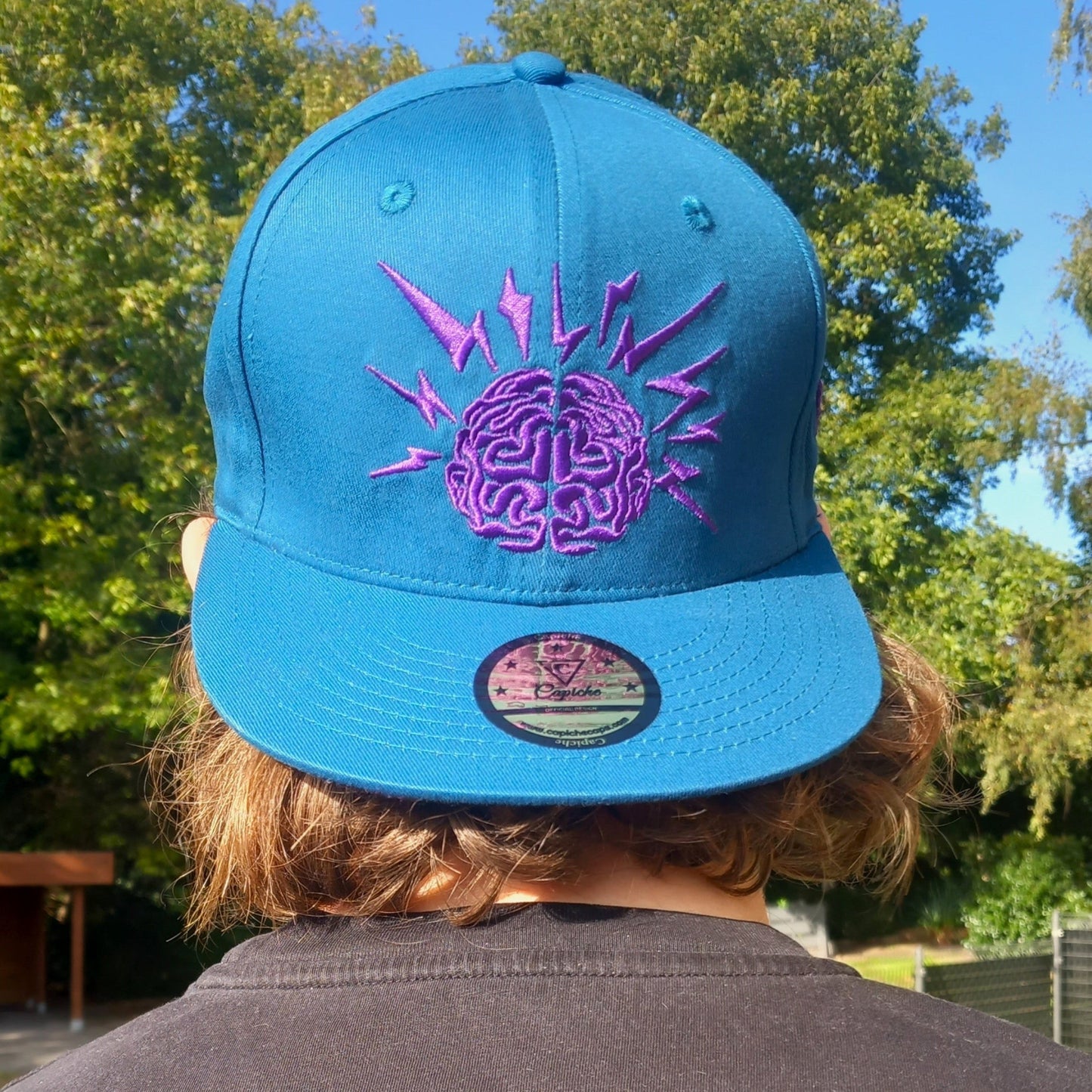 Tesla Snapback - Blue - Capiche Caps Mastermind