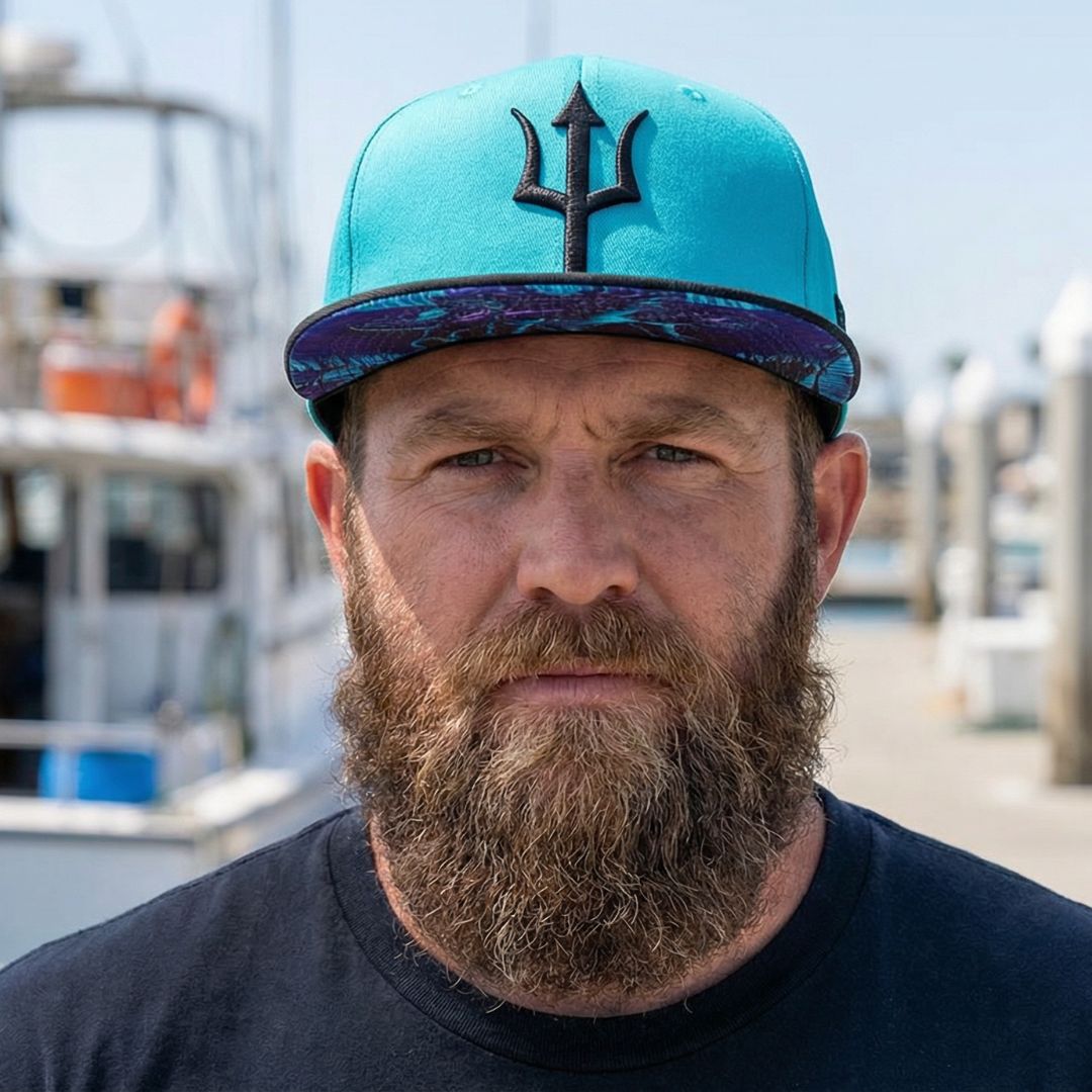 Casquette Cerberus Snapback - Bleu/Noir