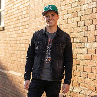 Cappellino Viking 2 Snapback - Verde/Nero