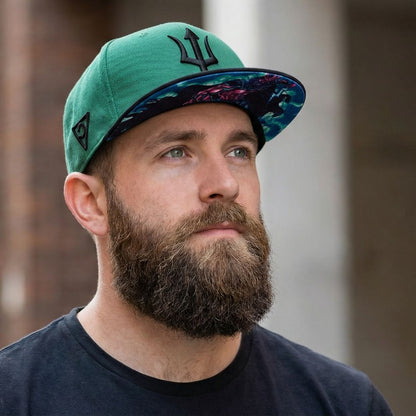 Zeus Snapback - Green/Black