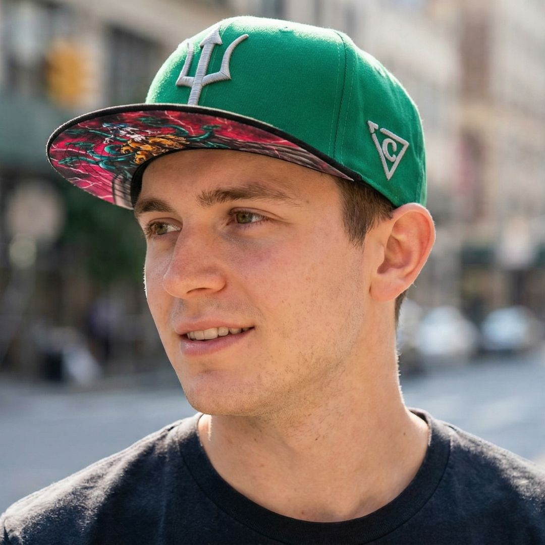 Scylla Snapback - Green/Black