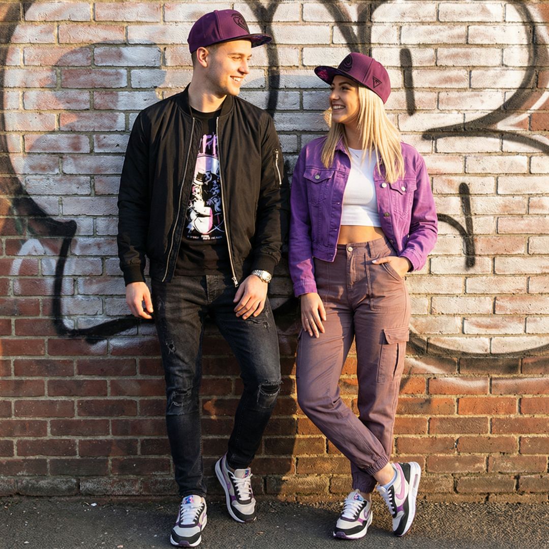 Cappellino Snapback Galaxy Viola