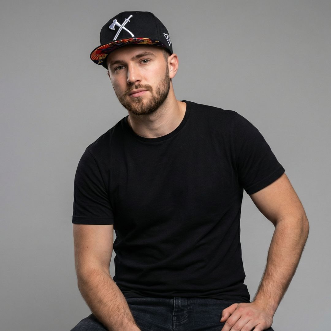 Samurai Snapback - Schwarz