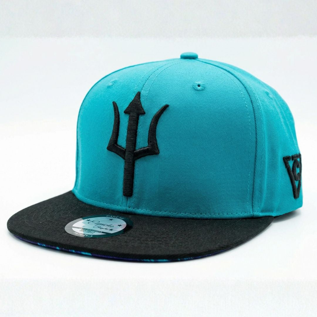Casquette Cerberus Snapback - Bleu/Noir