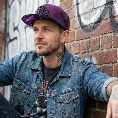 Cappellino Snapback Galaxy Viola