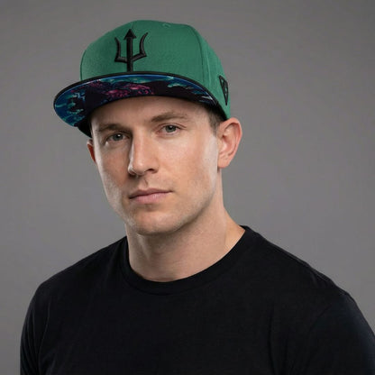 Zeus Snapback - Green/Black