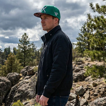 Cappellino Viking 2 Snapback - Verde/Nero