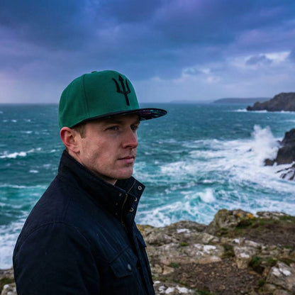 Zeus Snapback - Green/Black