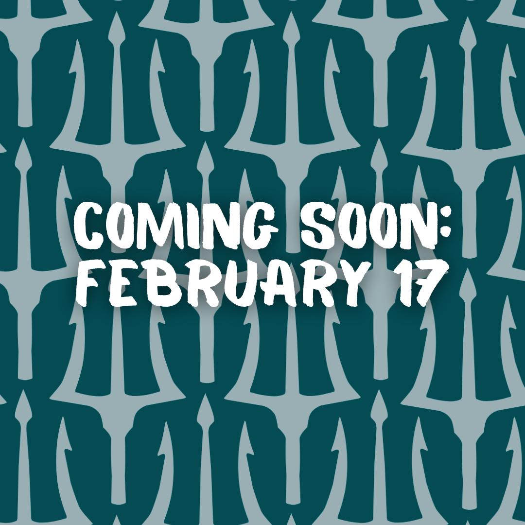 [FEB 17] Clean Greek Poseidon Trucker Cap - Black