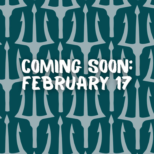 [FEB 17] Clean Greek Poseidon Trucker Cap - Black