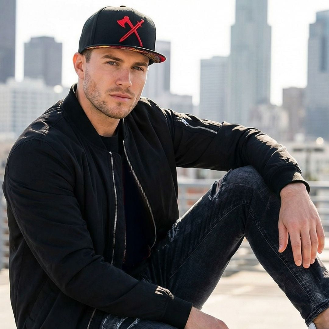 Cappellino Snapback Soldato Romano - Nero