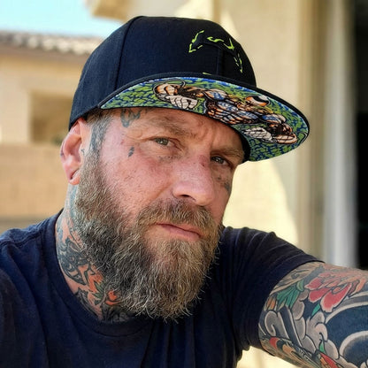 Casquette Snapback  Tattooed  - Noire