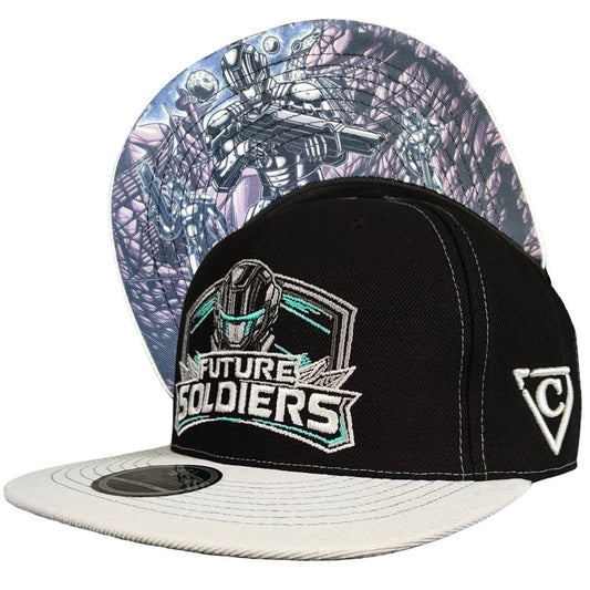 Future Soldiers Snapback - Black/White