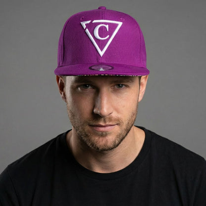 Colored Safari Snapback - Purple