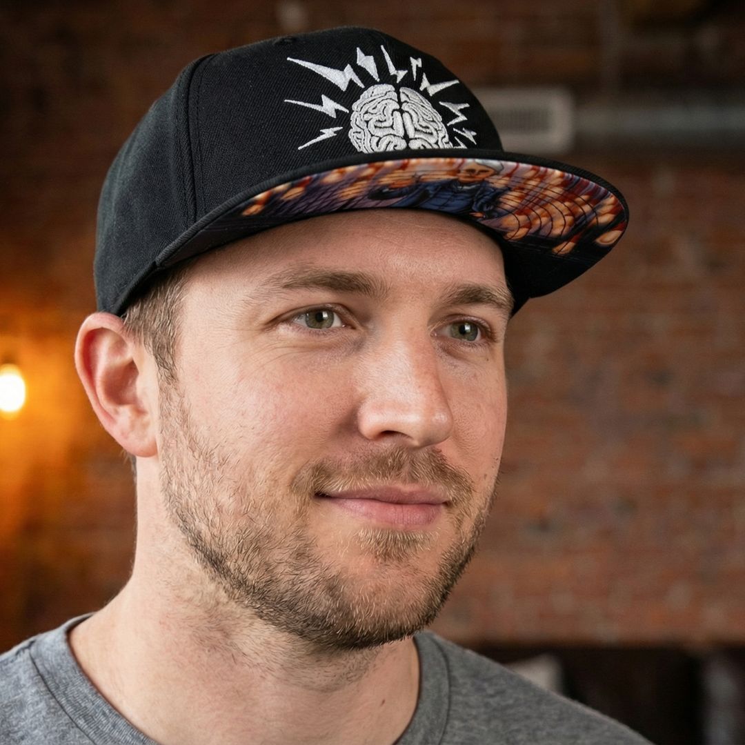 Edison Snapback - Black