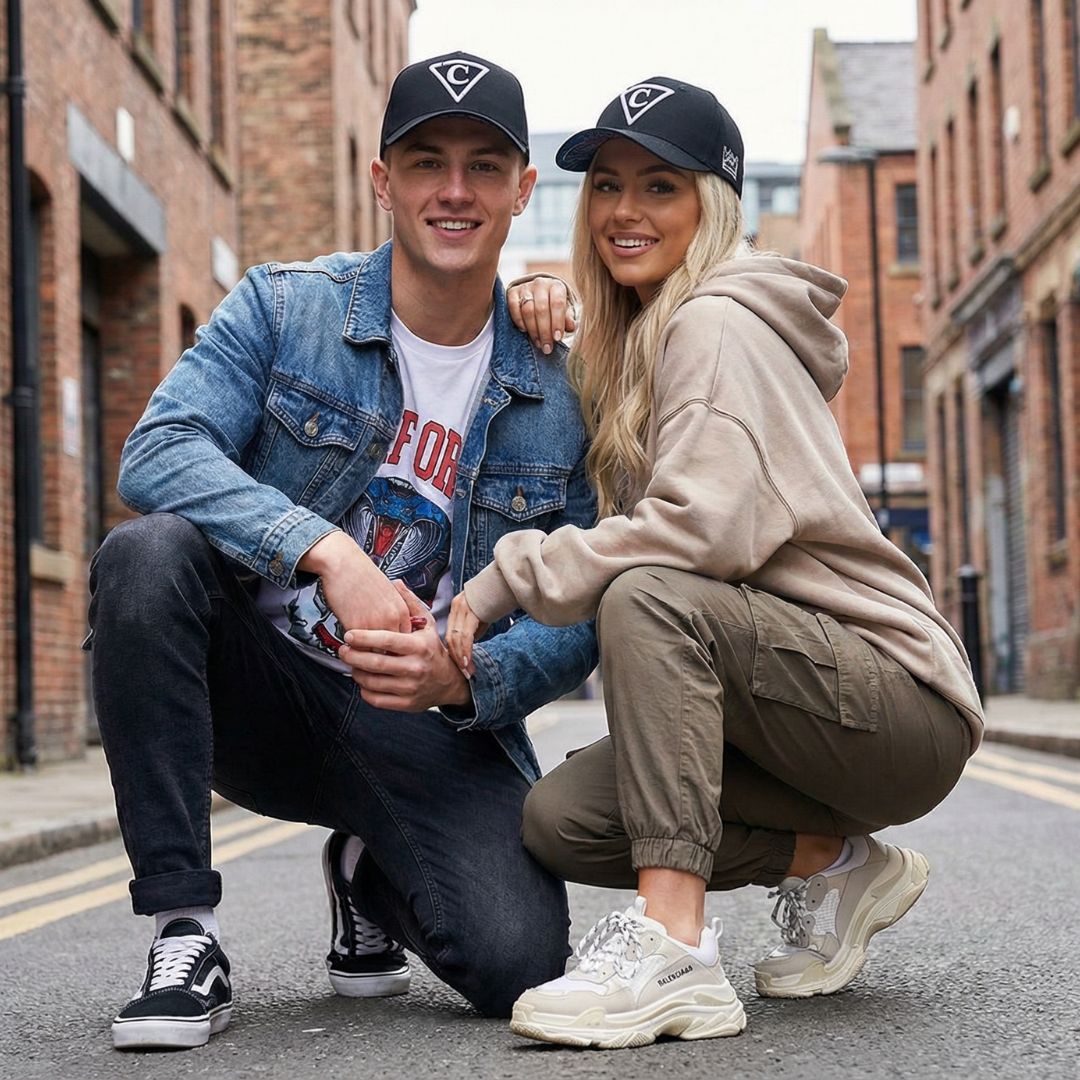 Angry Cobra Curved Baseball Cap - Black