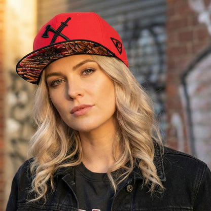 Cappellino Snapback Winged Hussar - Rosso/Nero