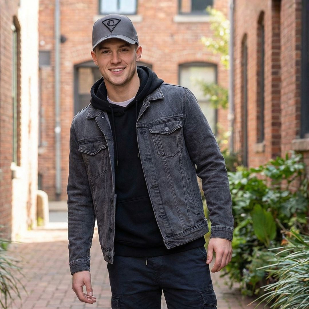 Cappellino da baseball curvo Dead Gang - Grigio