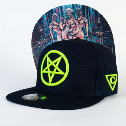 Cappellino Snapback Infermiera Maledetta - Nero