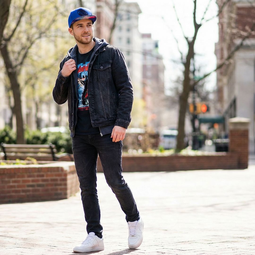 Casquette Snapback Blue Galaxy