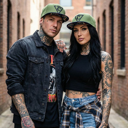 Mighty Eagle Snapback - Green/Black