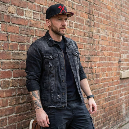 Cappellino Snapback Soldato Romano - Nero