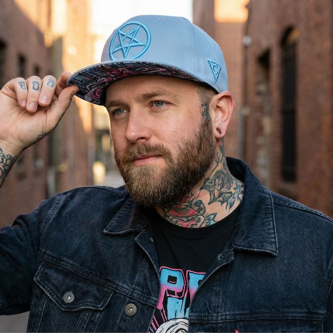 Casquette Snapback Cursed Bride - Gris