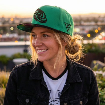 Snapback Galaxy verde