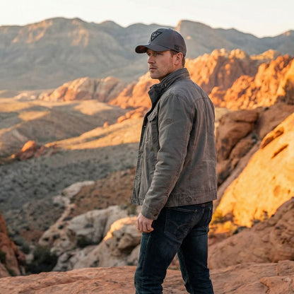 Cappellino da baseball Hungry Lion Curved - Grigio