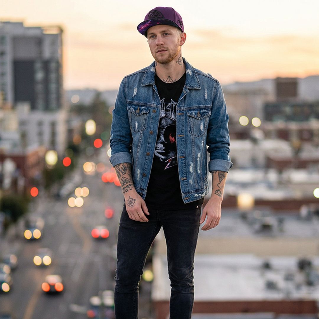 Cappellino Snapback Galaxy Viola