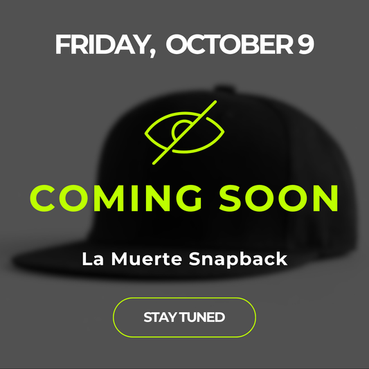 [Oct 9] La Muerte Snapback - Blue Jeans Fabric