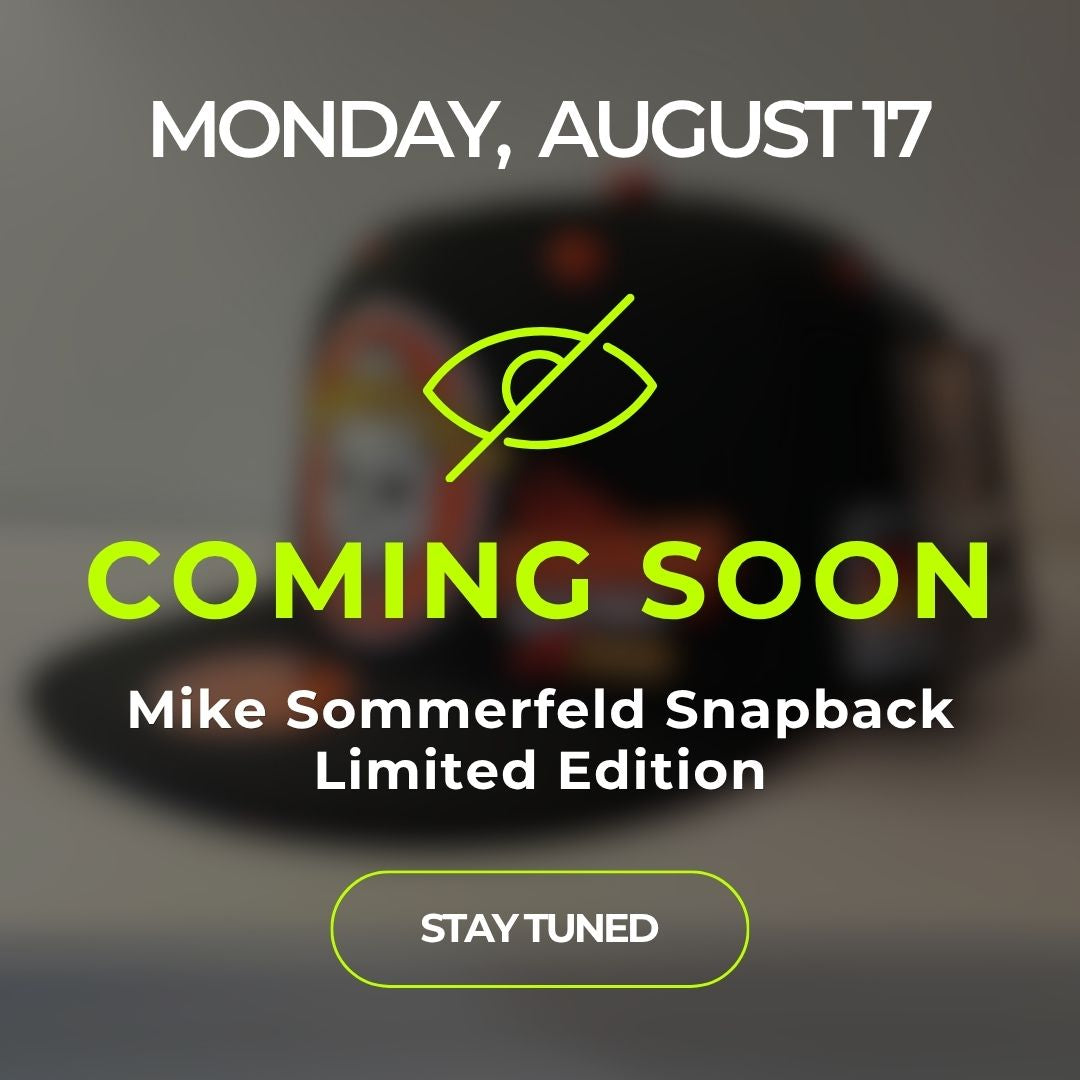 [August 17] LIMITED EDITION Mike Sommerfeld 2.0 Snapback - Black/Red
