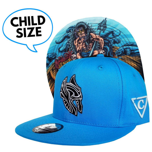 Cappellino Snapback Njord taglia bambino - Blu