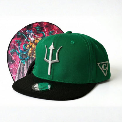 Scylla Snapback - Green/Black